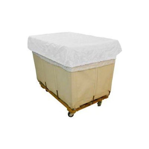 H.G. Maybeck Co HG Maybeck Hamper Basket Cap, 200 Denier Nylon, 8 Bushel, White HBC8NL20